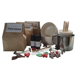 Комплект за направа на свещи от соев восък - Коледа