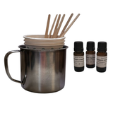 Комплект за направа на свещи от соев восък - Коледа