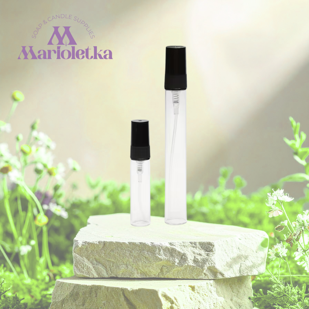 Стъклен флакон за парфюм серия Серия “Елеганс Цилиндър”