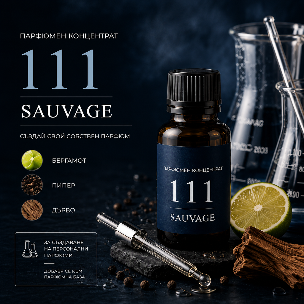 Парфюмен Концентрат 111 - Вдъхновен от Dior Sauvage  – Фужерен Профил