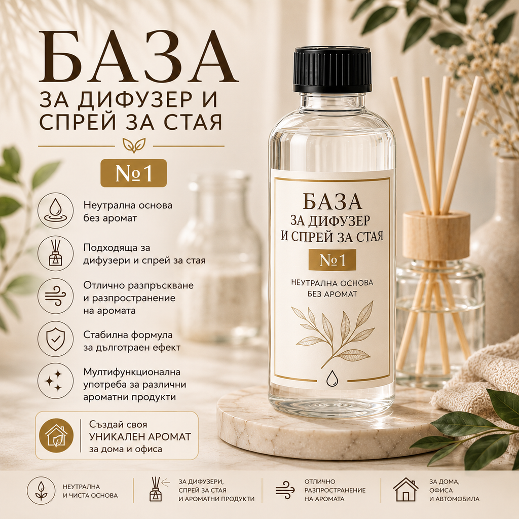 База №1 за дифузер и спрей за стая